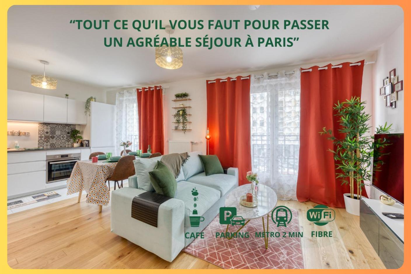 Apartmán Easy Paris Visit Metro & Parking Saint-Ouen  Exteriér fotografie